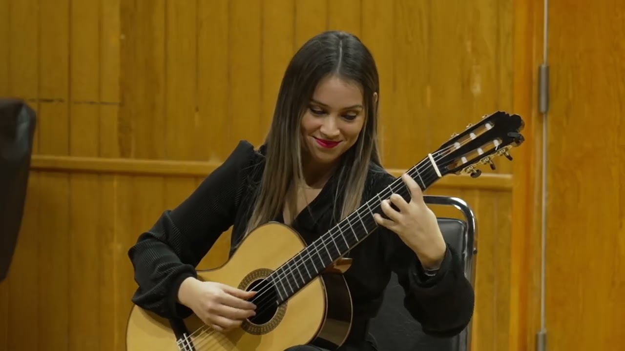 Un precioso concierto de Angelica Rodriguez (Paraguay)  en el Conservatorio de Mexico el 27/11/2025
