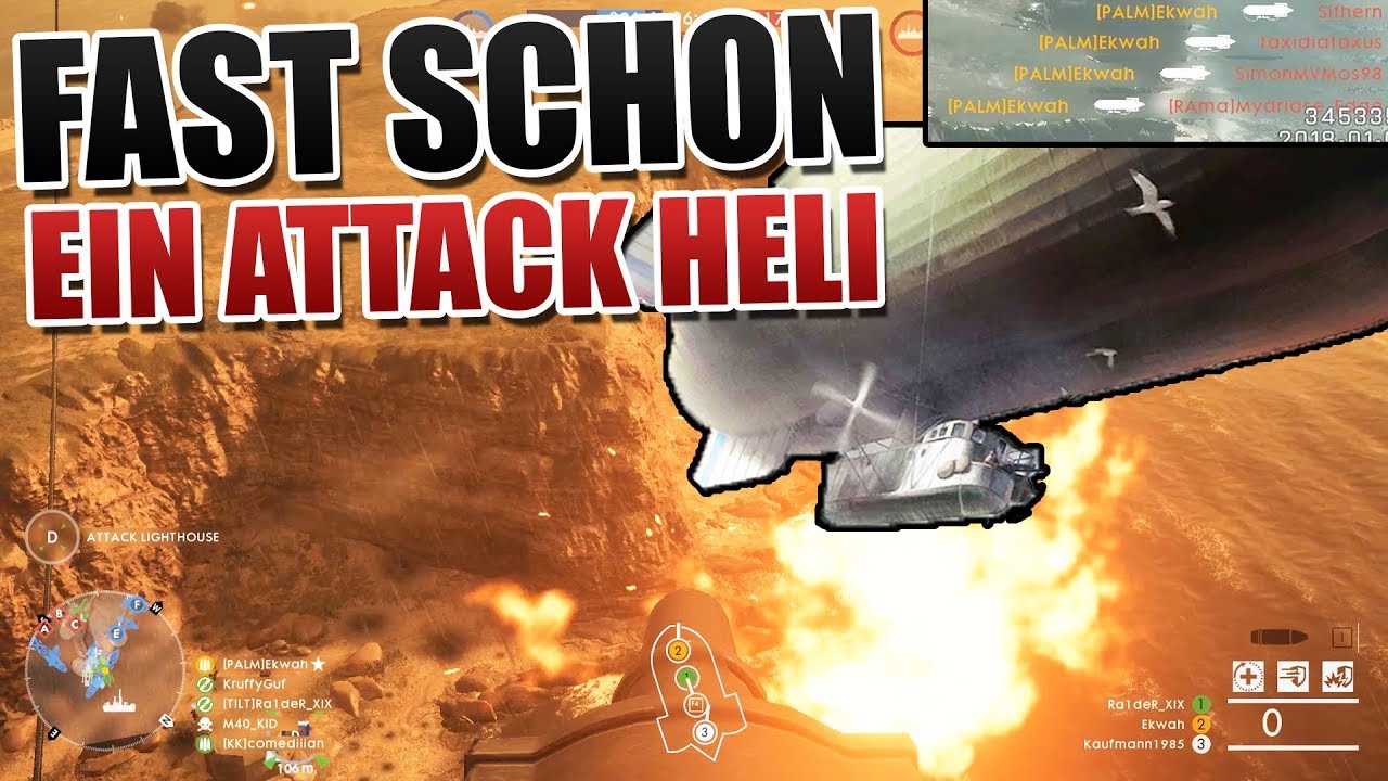 Super starkes neues Fahrzeug... Battlefield 1 C-Class Airship