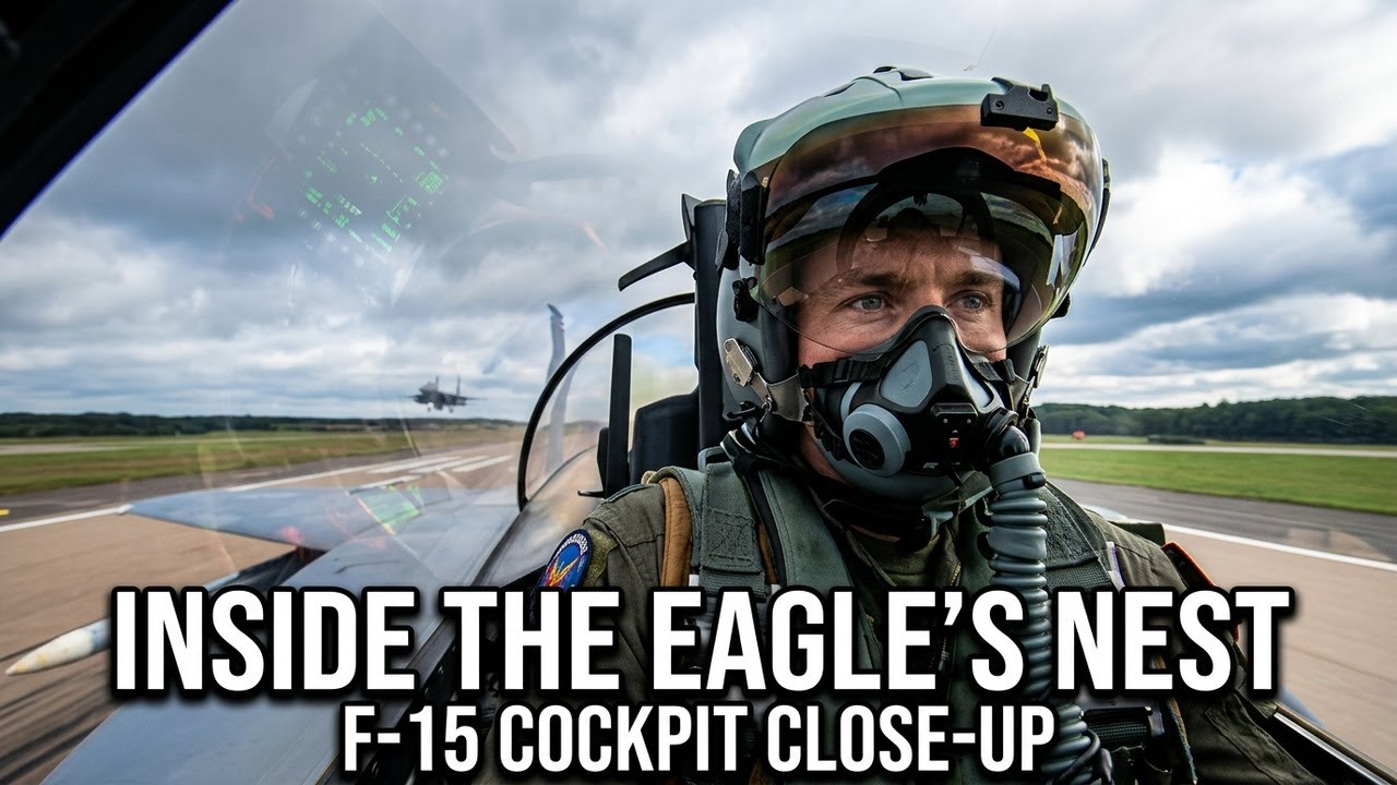 Inside the Cockpit of the Mighty F-15 at RAF Lakenheath | Pilot&rsquo;s View