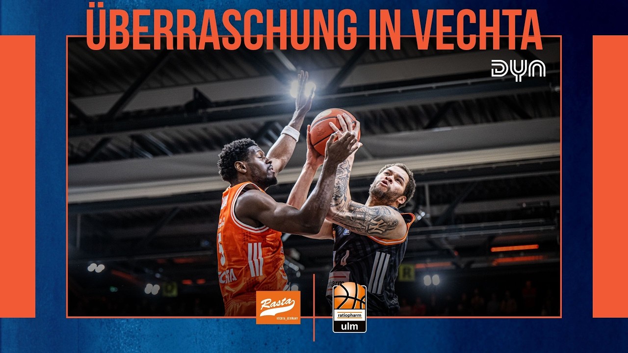 Highlights: RASTA Vechta - ratiopharm ulm | easyCredit BBL | Dyn Basketball