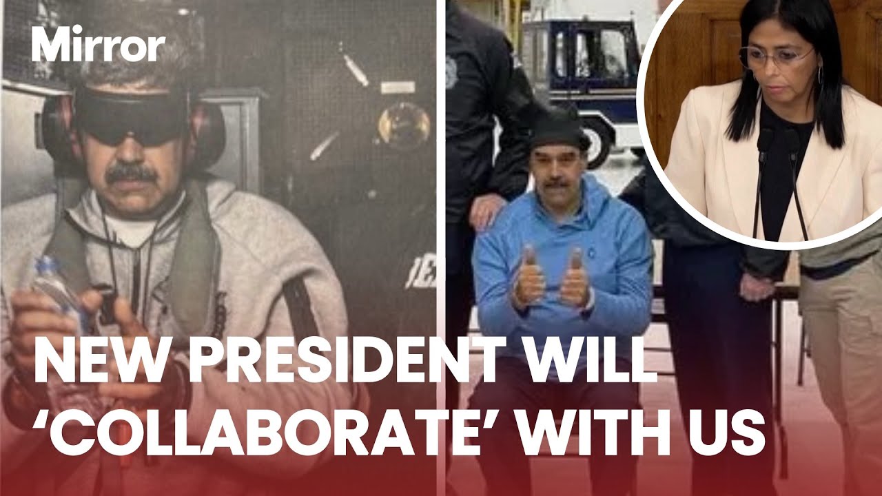 New Venezuelan president Delcy Rodriguez urges Trump to &lsquo;collaborate&rsquo; after Maduro&rsquo;s removal