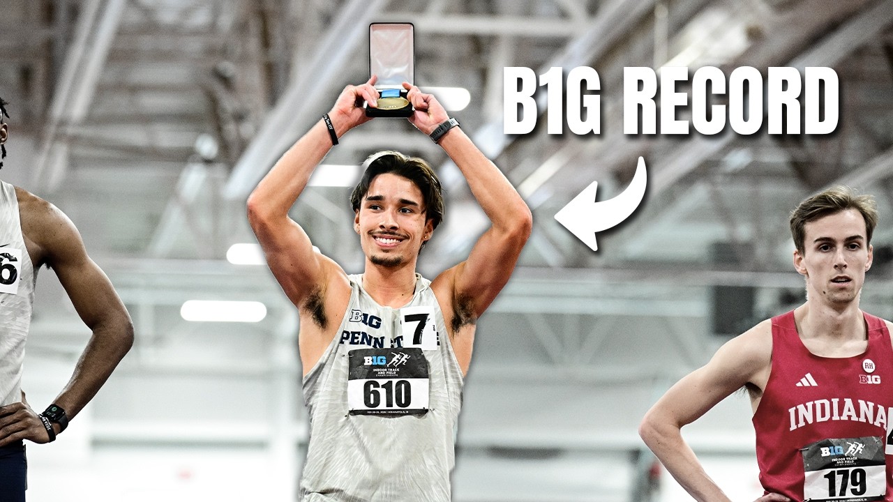 I BROKE the Big Ten meet record & Qualified for NATIONALS 😳