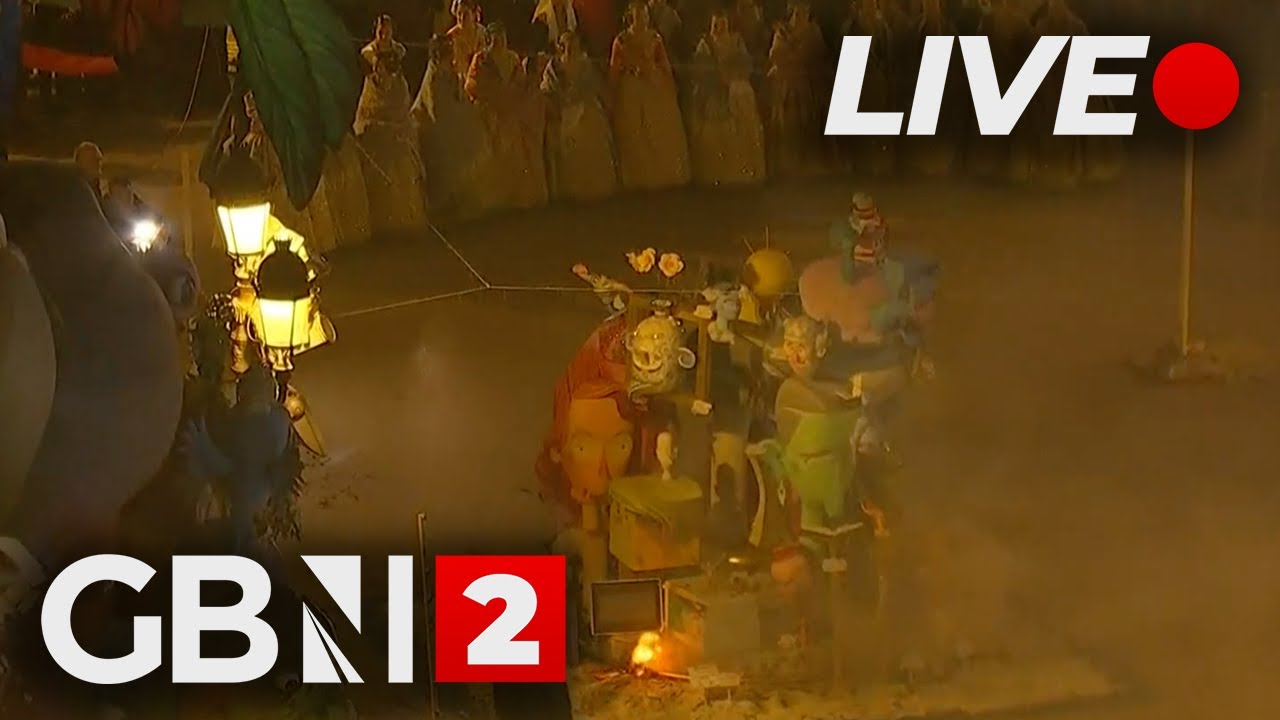 LIVE: Valencia lights up for EXPLOSIVE fireworks at Fallas festival, four months after deadly floods
