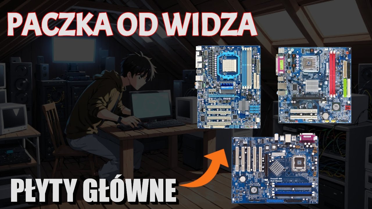 #120 Płyty gł&oacute;wne Gigabyte i AsRock - Pentium 4, Celeron, Core 2 Duo, AMD AM3, czyli paczka od widza