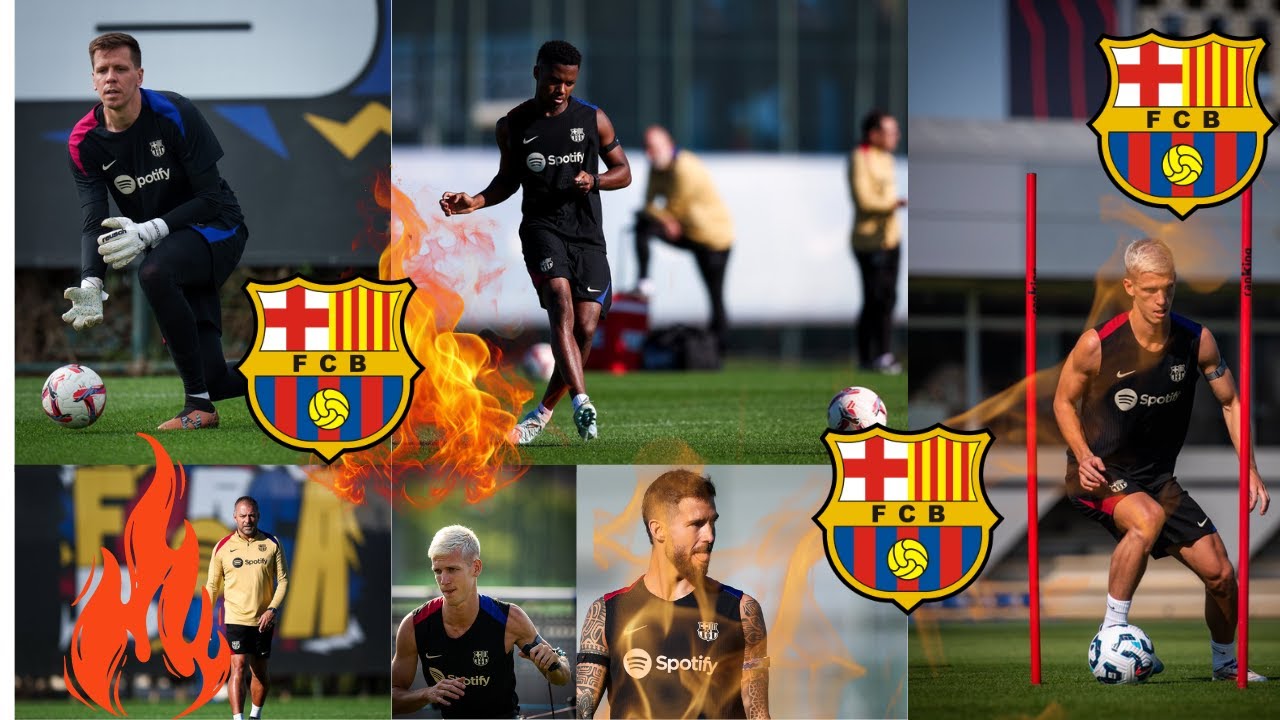 🔵🔴TOUT LES BLESSÉ SONT DE RETOUR A L'ENTRAINEMENT AVEC LE BARSSA DANI OLMO AUSSI IL SONT PRES POUR L