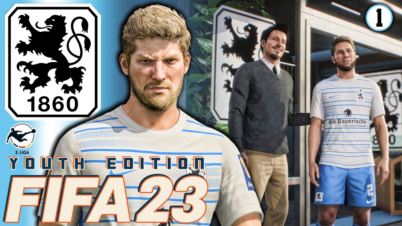 FIFA 23 YOUTH ACADEMY CAREER MODE | TSV 1860 MUNICH | EP1 | A NEW YOUTH ACADEMY SERIES BEGINS