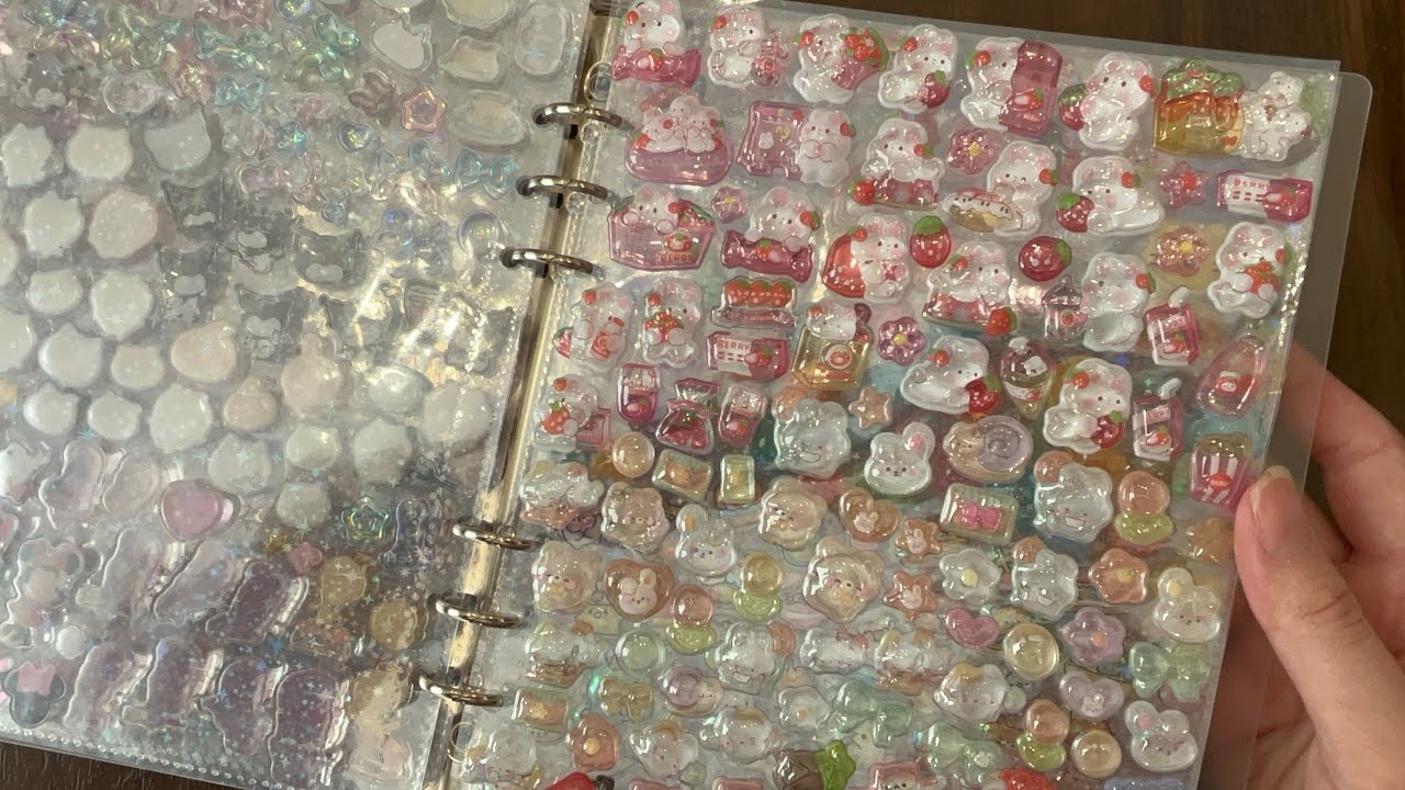Sticker Journal Flip Through