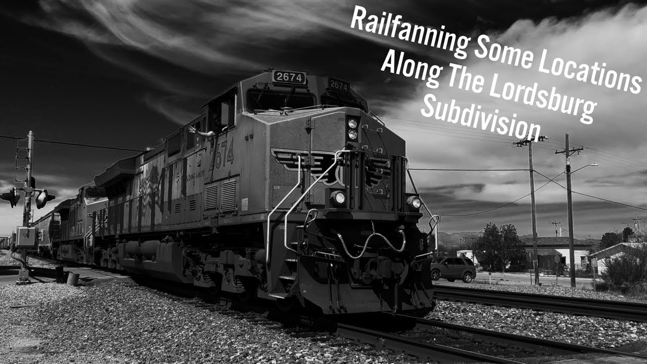 [First Railfanning Video Of 2026!] Railfanning Some Locations Along The Lordsburg Subdivision