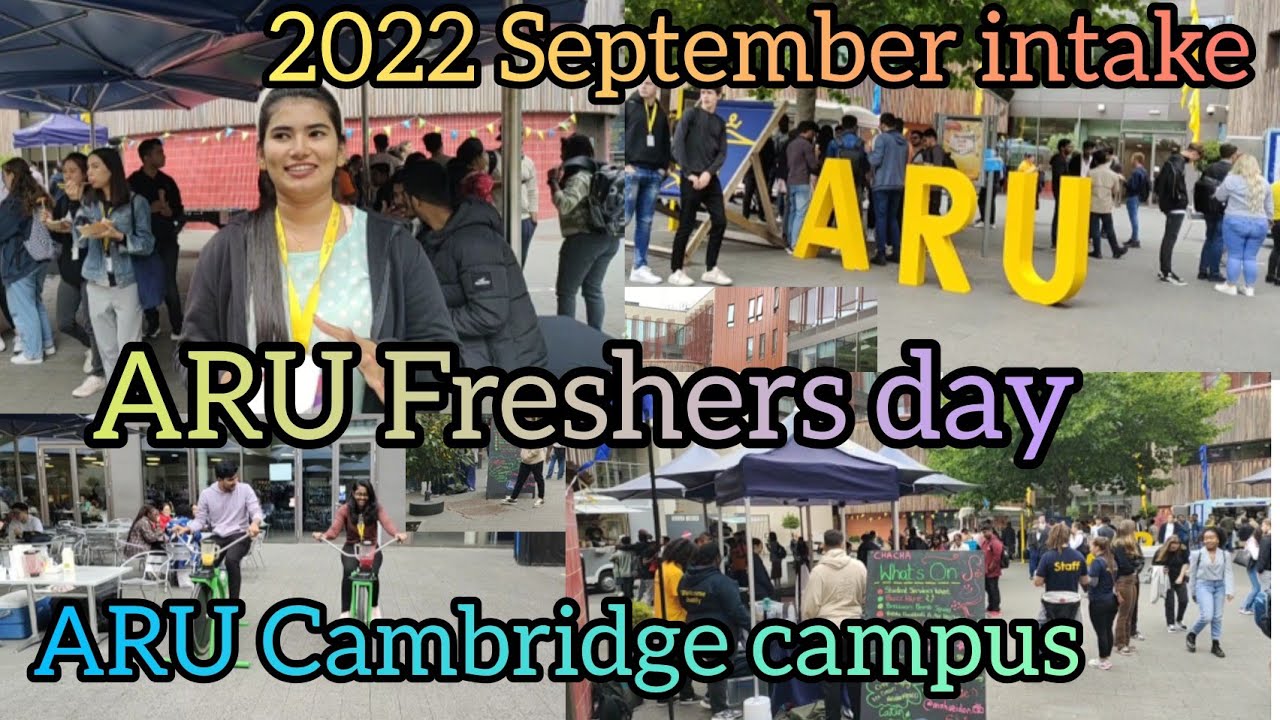 Anglia Ruskin University Cambridge campus Freshers day 🇬🇧|2022 September intake| campus vlog