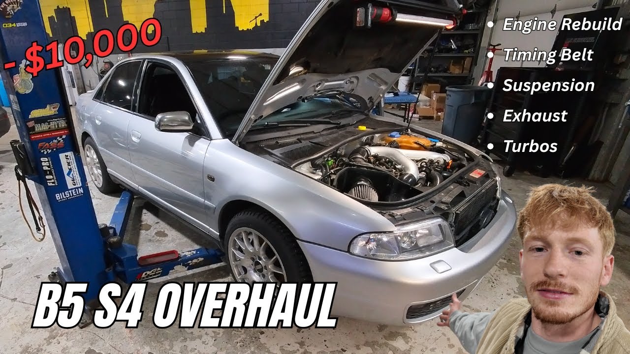 B5 S4 Stage 3 Build! | Full Overhaul & First Drive!
