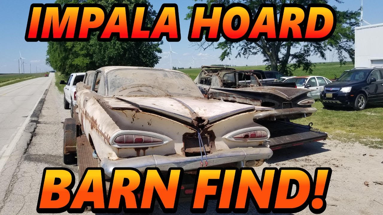 HUGE Impala Hoard Barn Find! The Story of my Best Find Ever, FIVE IMPALAS! (1959 & 1960 Impalas)