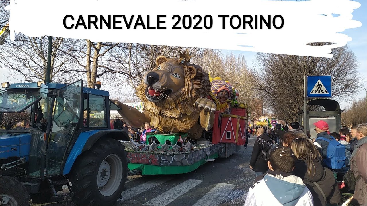 Carnevale 2020 Torino sfilata carri allegorici!!!