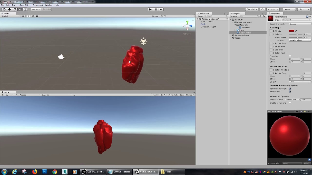 Unity - Intro to Unity