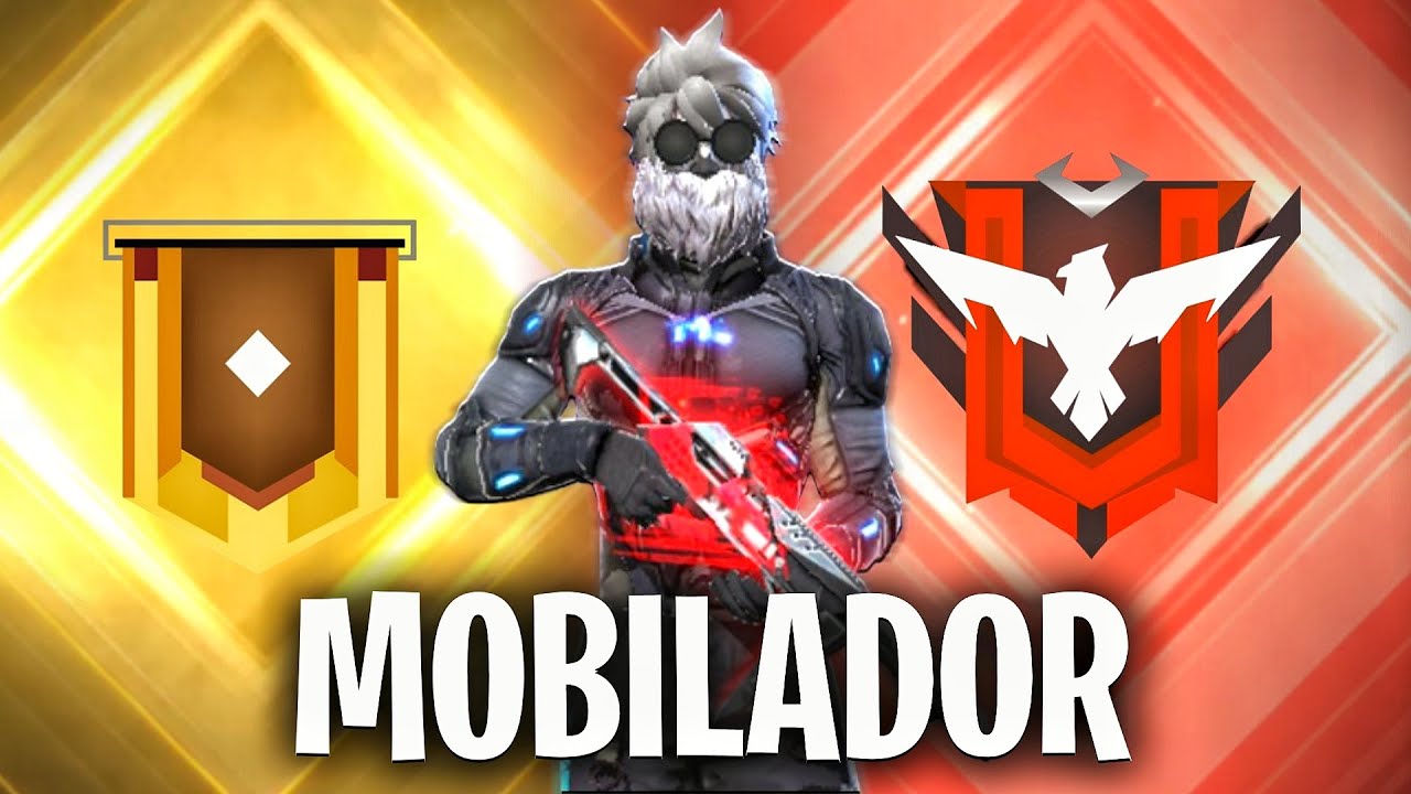 DO OURO AO MESTRE NO MOBILADOR NA NOVA TEMPORADA DO FREE FIRE! (teclado e mouse no celular)
