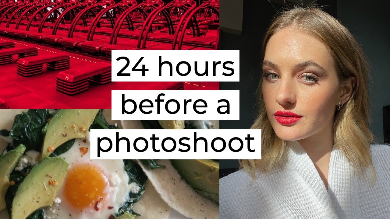 24 hours before a photoshoot // A Day in the Life of a Model // Sanne Vloet