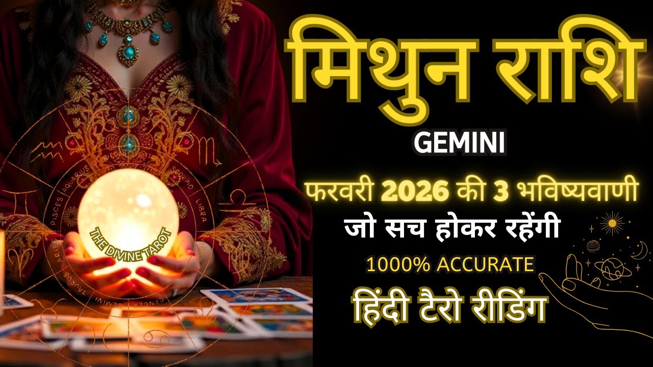 ♊ मिथुन • GEMINI ✨फरवरी 2026 की 3 भविष्यवाणी जो सच होकर रहेंगी | HINDI TAROT | FEBRUARY 2026