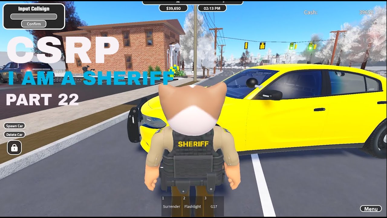 ROBLOX: Ролевая игра штата Коннектикут - Я шериф, часть 22!