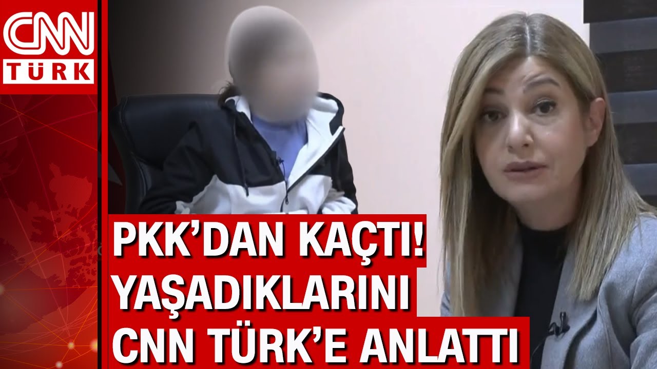 Terör örgütünde çözülme mi başladı? PKK'dan kaçtı, yaşadıklarını CNN Türk'e anlattı!