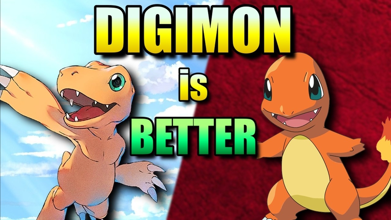 DIGIMON лучше покемонов, и я постараюсь это доказать.