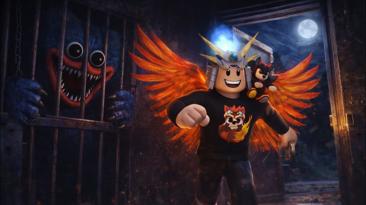 HUGGY WAGGY MA ADUS LA INCHISOAREA LUI DE PE ROBLOX!