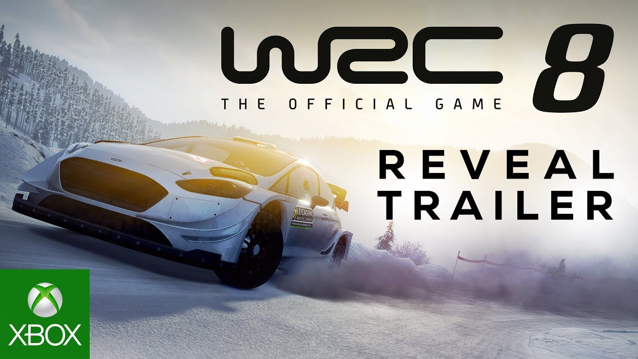 WRC 8 FIA World Rally Championship Reveal Trailer