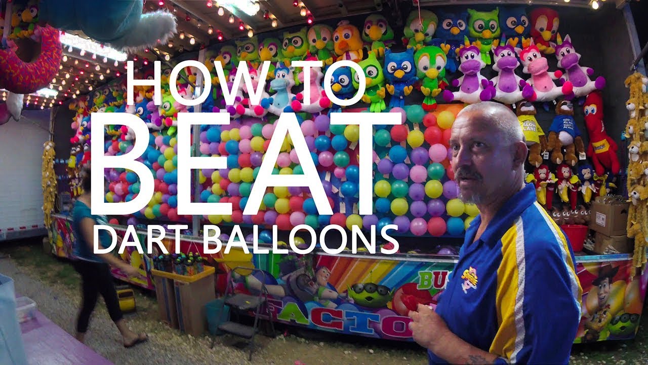 KEN HERON - How To BEAT a Carnival Dart Game with Technology