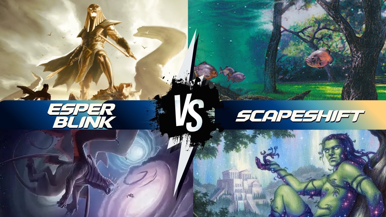 Esper Blink против Naya Scapeshift | Геймплей в Modern Paper