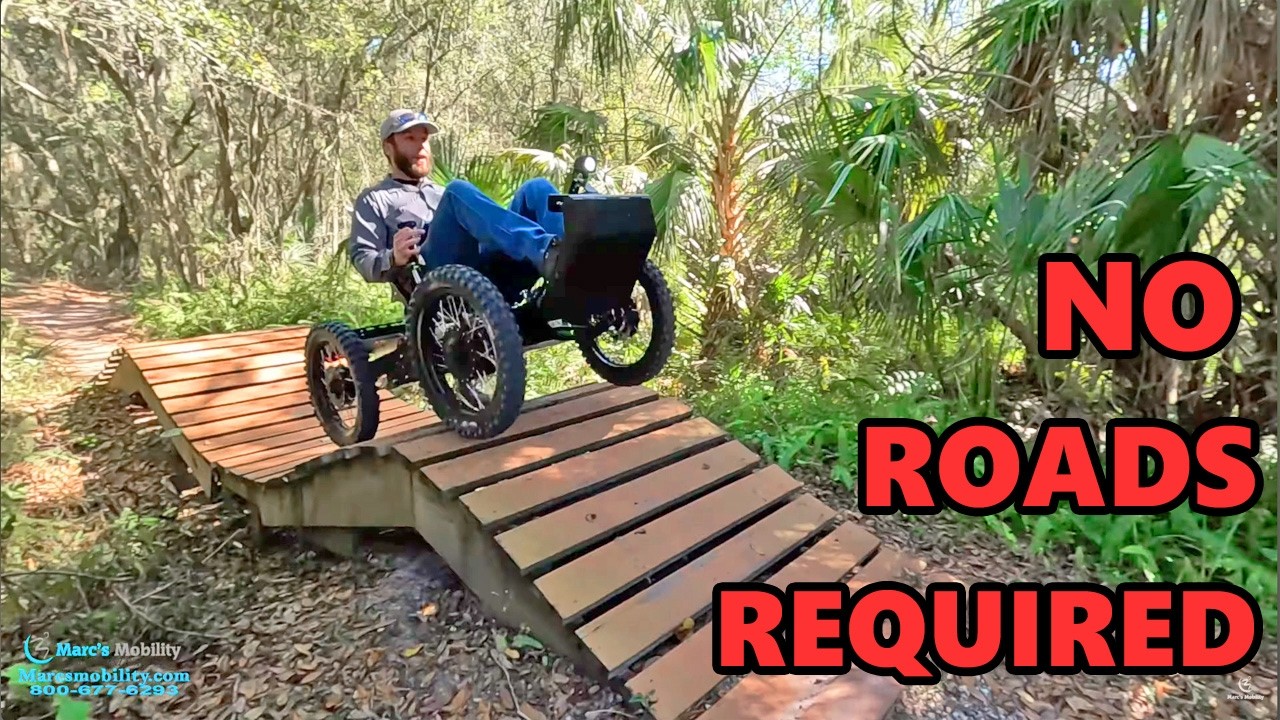 The Coyote - No Roads Required for this Mobility Device
