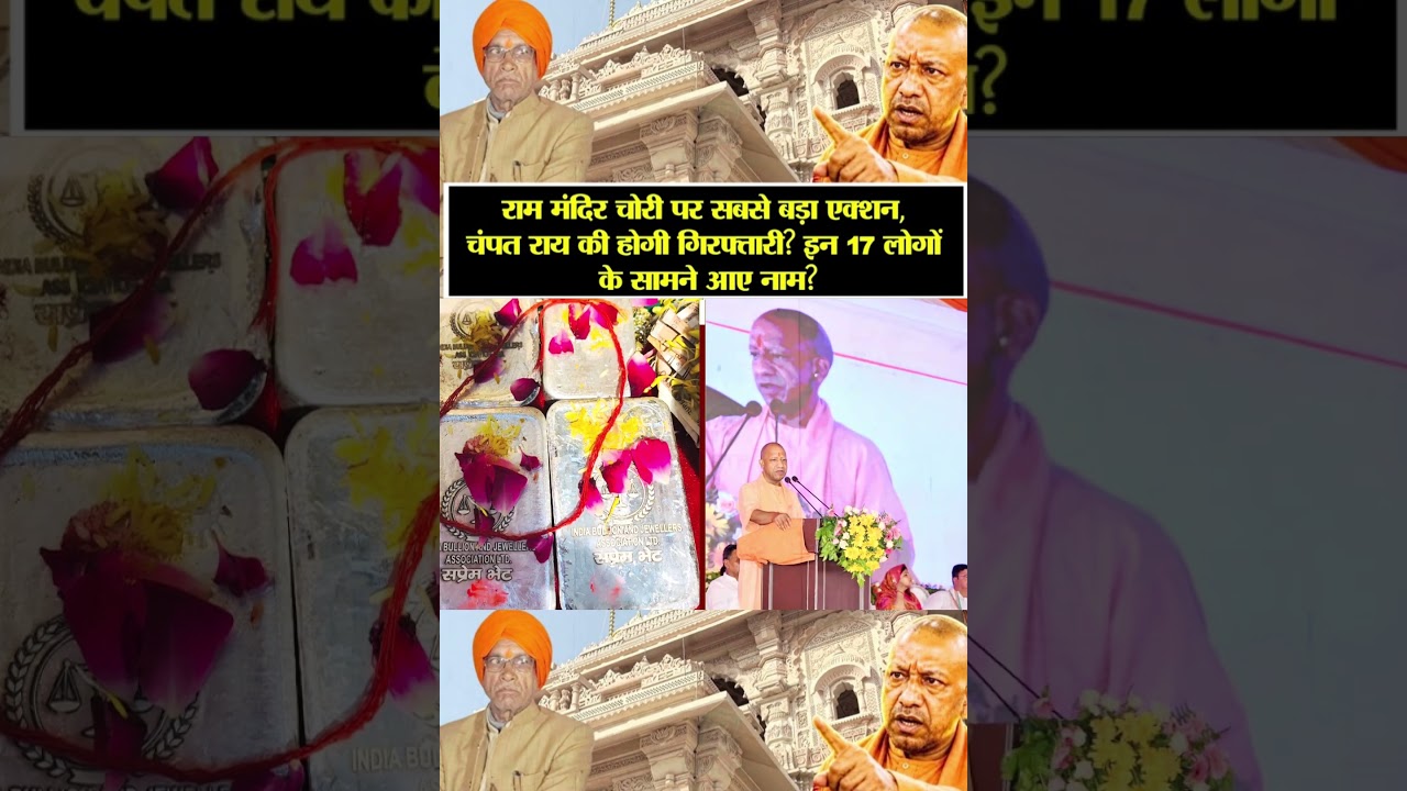 | Ram Mandir SIT Report | Ram Mandir Scam | CM Yogi | Ram Mandir Donation |