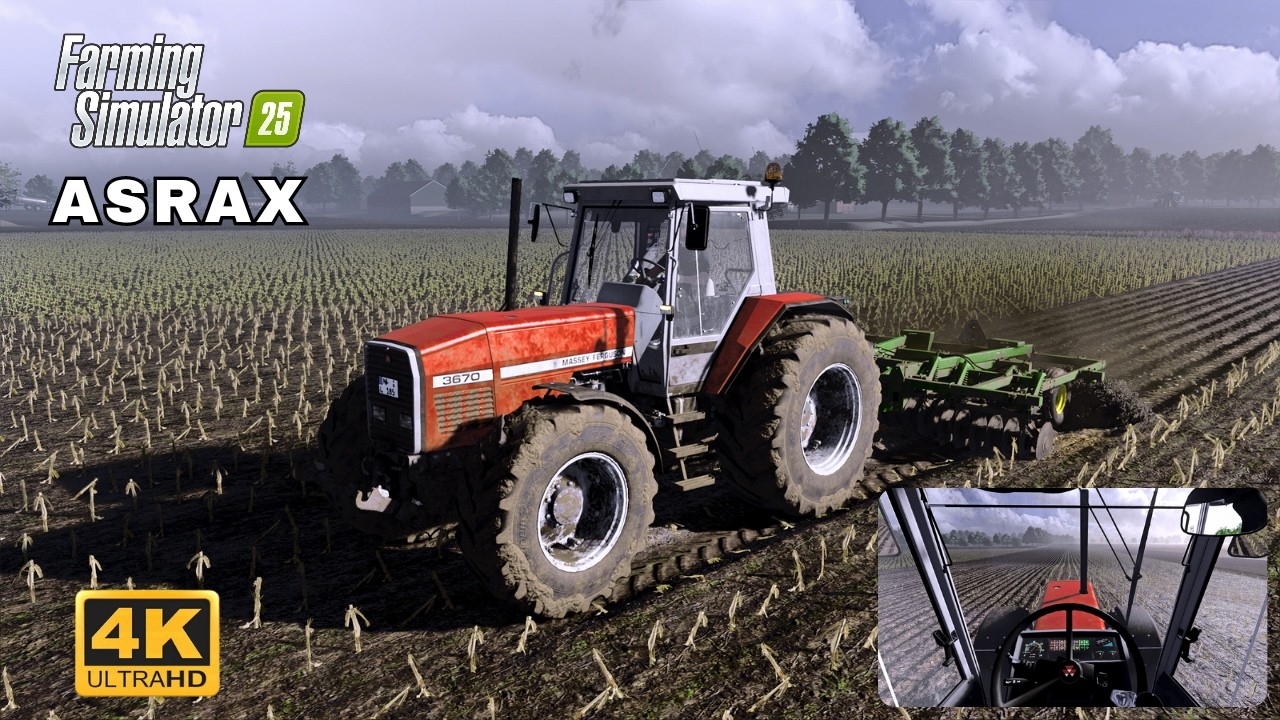 FS25 ReShade 🔥 | Ultra Realistic Deep Cultivation Gameplay With Massey Ferguson 3670
