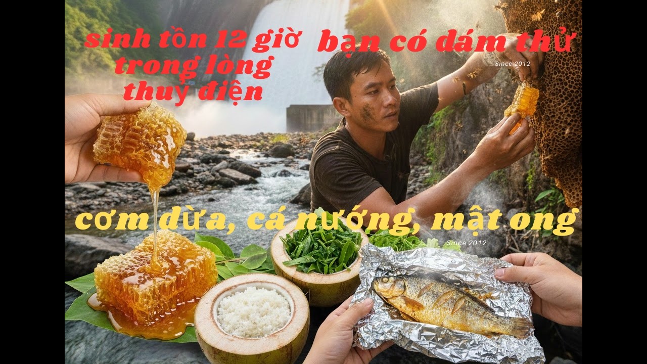 Đối mặt bầy ong rừng nguy hiểm kết hợp Đỉnh cao ẩm thực sinh tồn.
