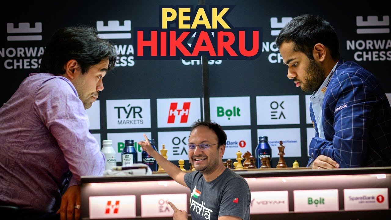 This is what peak Hikaru Nakamura looks like! | Nakamura vs Arjun Erigaisi | Norway Chess 2025