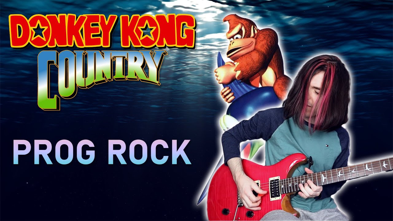 Donkey Kong Country: Aquatic Ambiance PROG ROCK Cover (feat. Soneji, TeraCMusic, & RichaadEB)