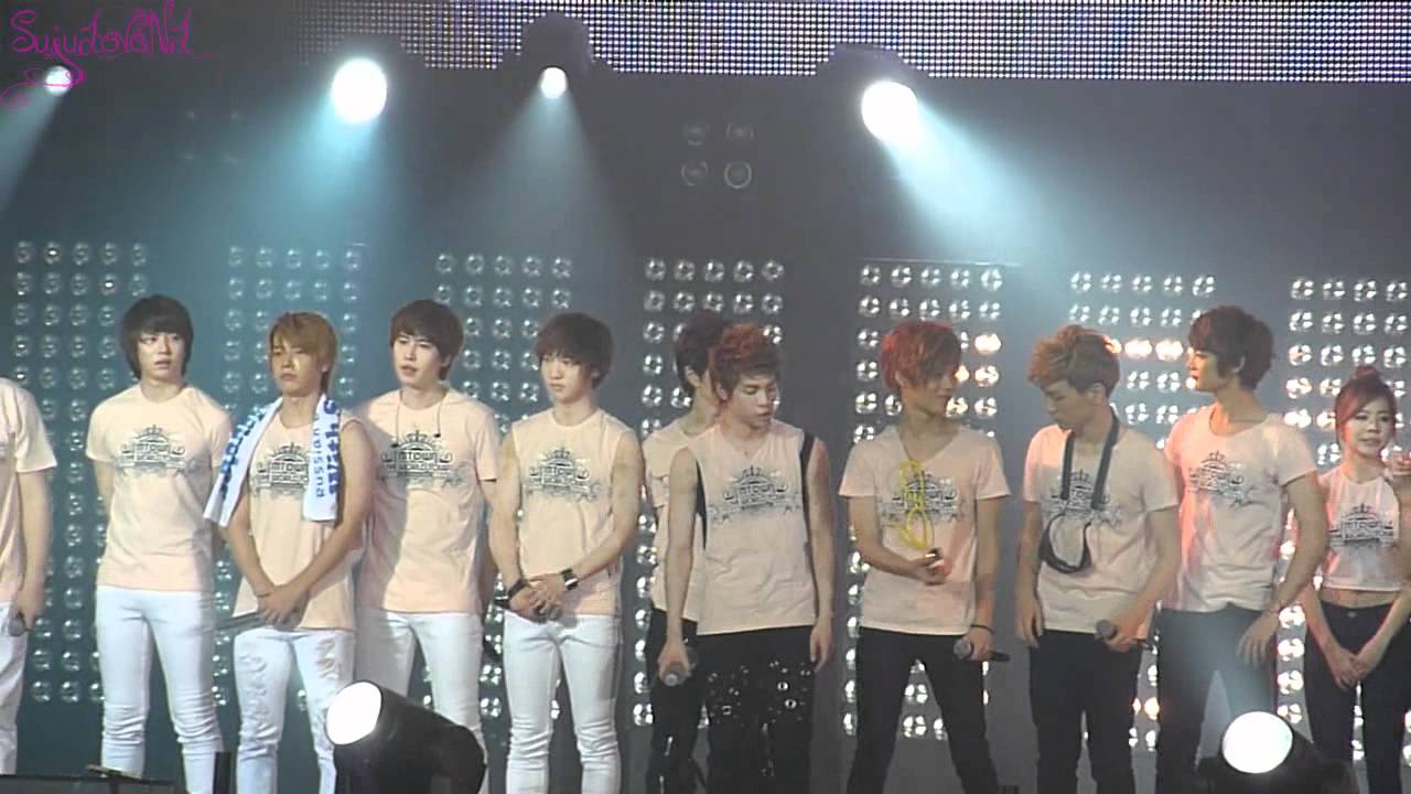 [HQ-720p][Live] 110611 SMtownParis - Ending Sorry Sorry + Goodbye