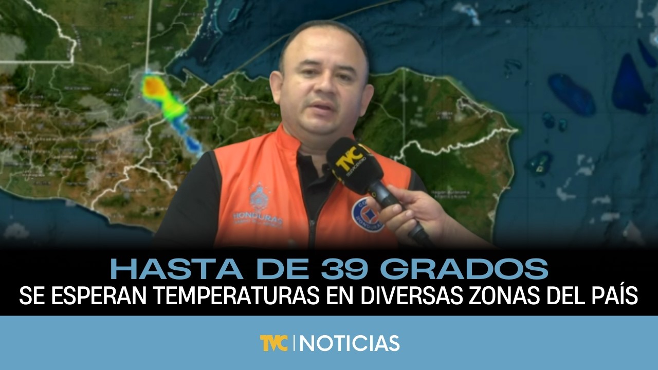 Temperaturas hasta de 39 grados se esperan para las próximas horas, en la mayor parte del país