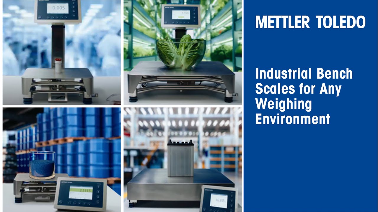Industrial Bench Scales for Any Weighing Environment