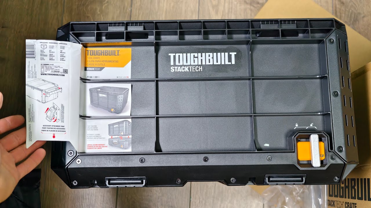TOUGHBUILT TB-B1-X-50 с OZONA, полный обзор и тест ящика. 