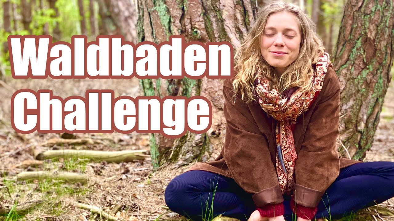 DAS PASSIERT wenn du 1 Stunde im Wald meditierst 🌱(Waldbaden Challenge) | my reality