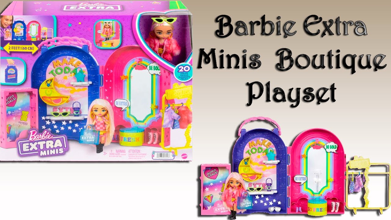 [Review] Playset Barbie Extra Minis Boutique