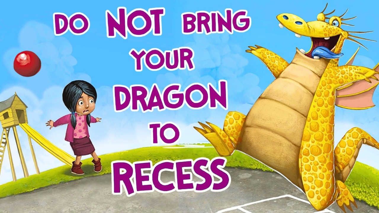😂 Не берите дракона на перемену 🐉 Детская книга вслух: история о правилах поведения