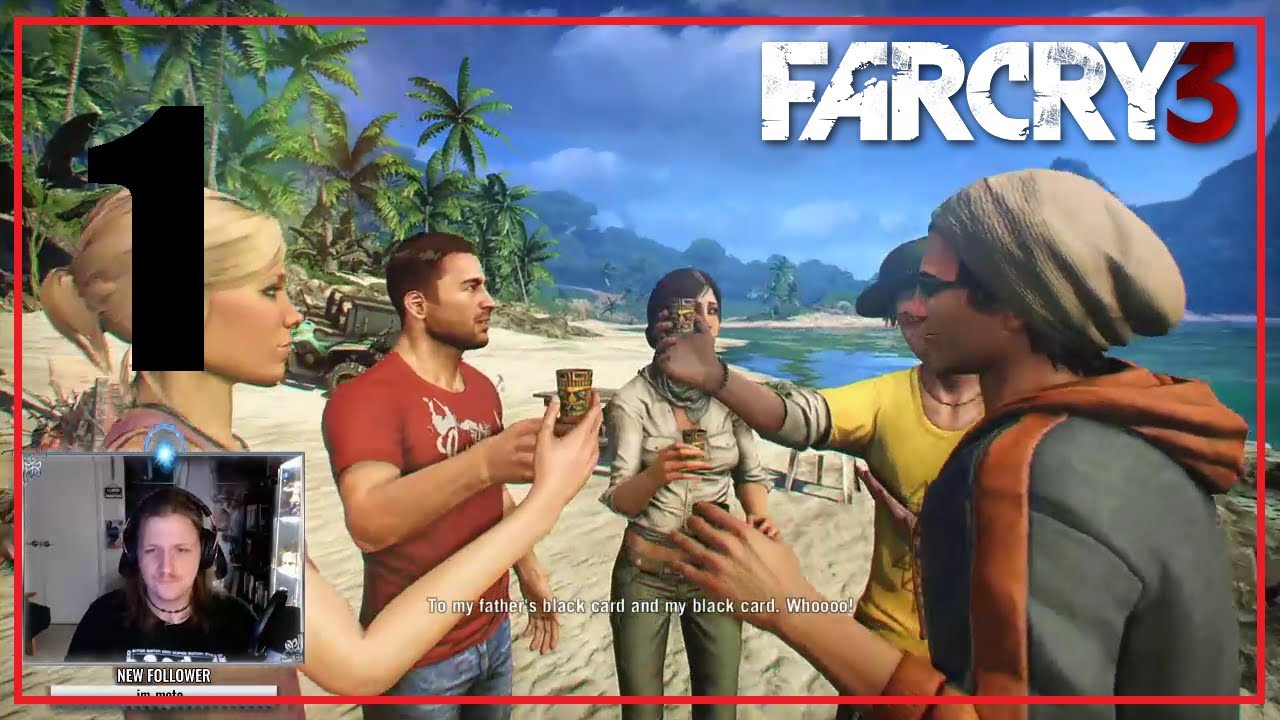 FIRST Time EVER Playing Far Cry 3 PART 1 (Twitch Stream)