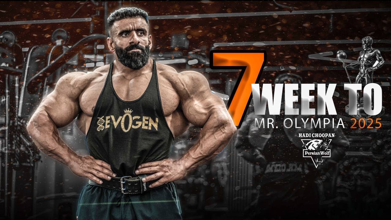 The Persian Wolf | Hadi Choopan Mr. Olympia Prep 🏆🔥 #MrOlympia #HadiChoopan