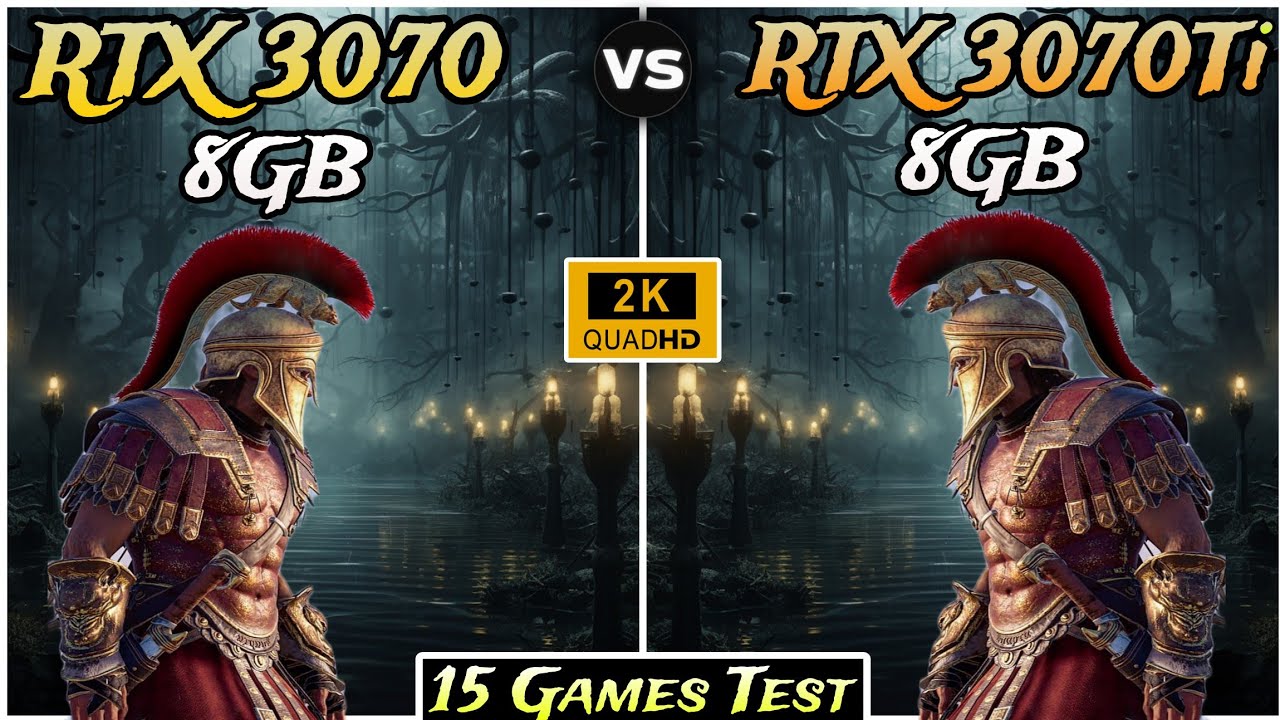 RTX 3070 vs RTX 3070 Ti - Test In 15 Games In 2025 - Shocking Outcome - 2K/1440P