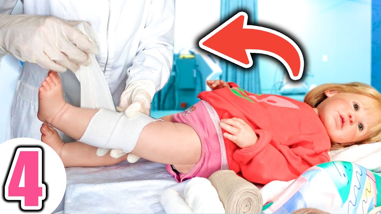 Ep. 4 - Si ROMPE la gamba 😥 andiamo in OSPEDALE con Liesel Reborn Toddler | UNQUIET PLACE