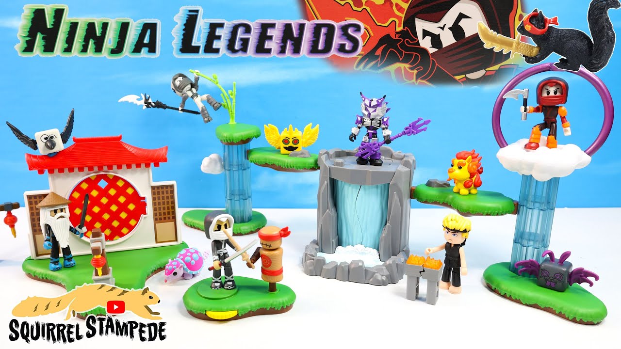 Ninja Legends Valley DEV Series Roblox Jazwares Play Set Review