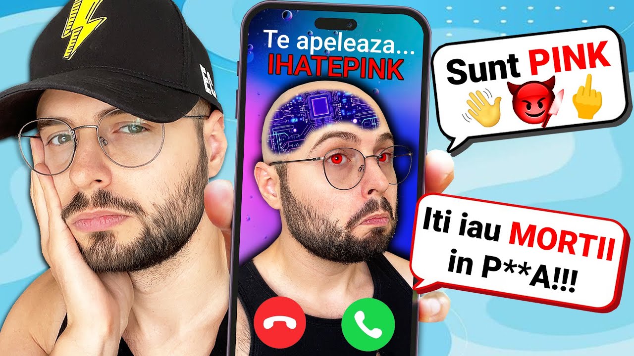 Am sunat AI-ul IHATEPINK si ne-am INJURAT...
