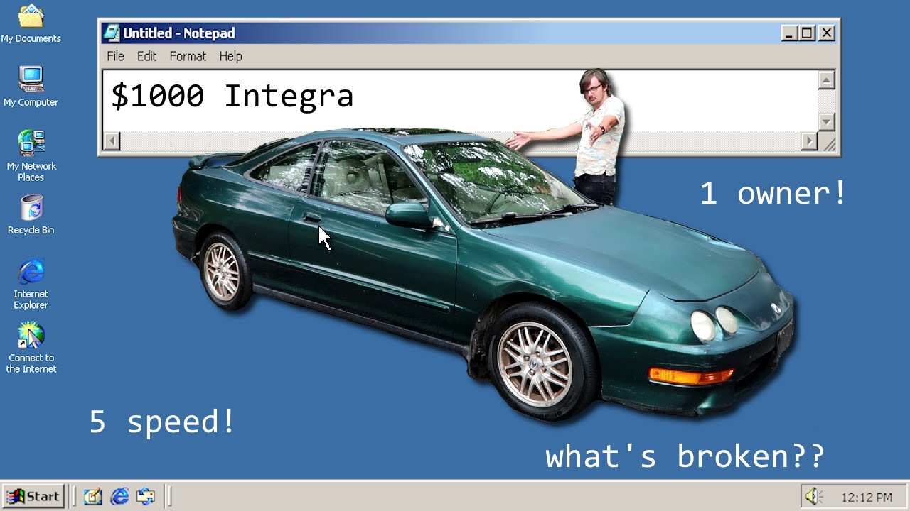 I Bought My First Enthusiast Car! 200,000+ Mile Acura Integra!