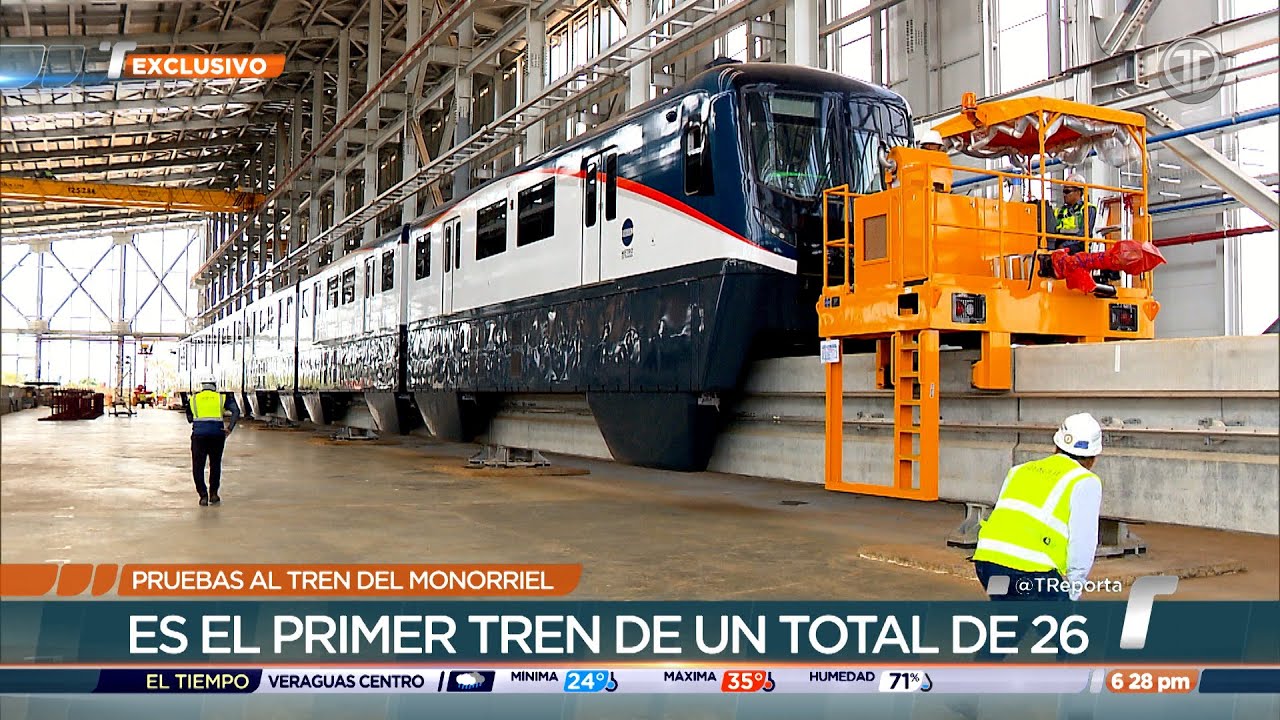 Metro de Panamá realiza primera prueba de acoplamiento del tren de la Línea 3