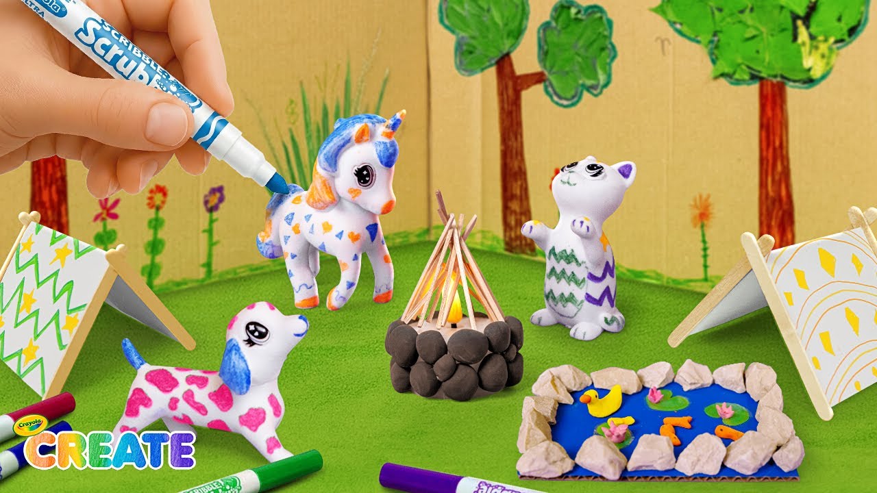 Scribble Scrubbies Crafts You Can Make at Home! Crayola Create
