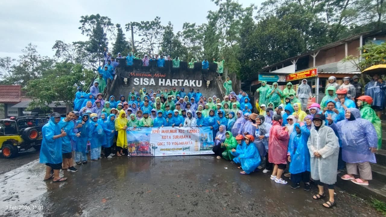 KPRI Makmur Kec. Tandes goes to Jogjakarta 30jan-1 feb 2026
